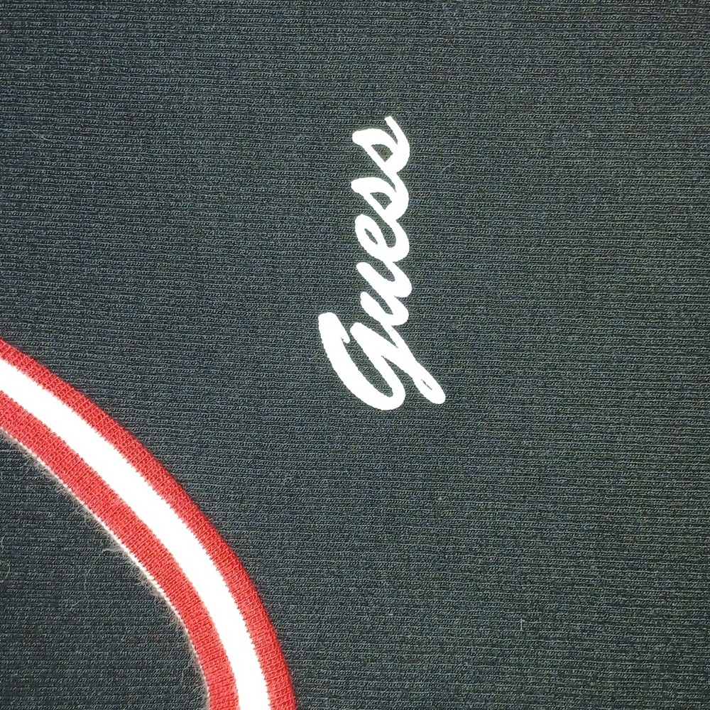 Guess Y2K Black and Red Mini Dress Womens XL - Picture 3 of 6